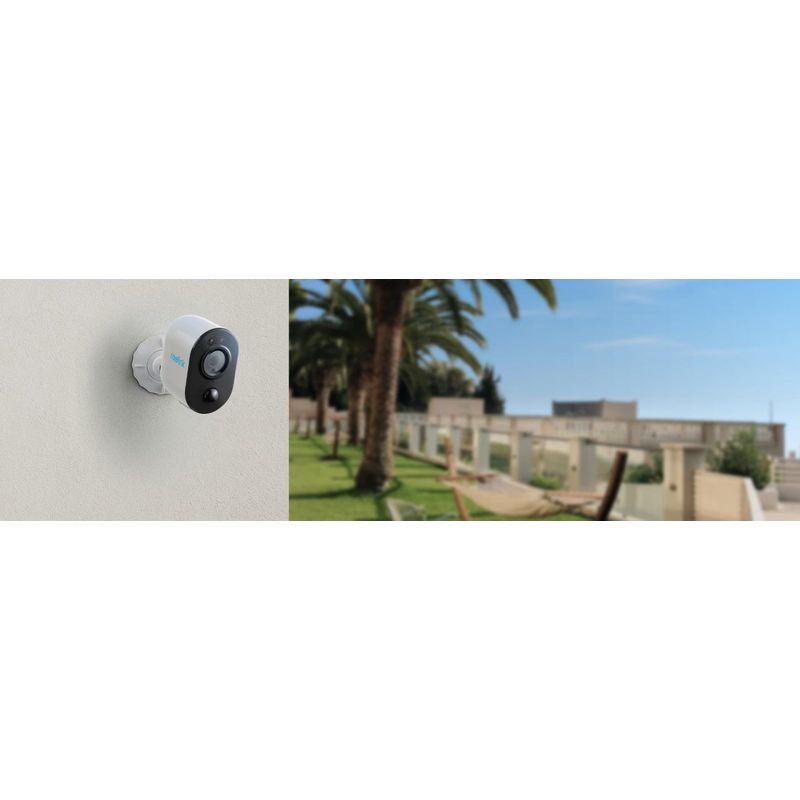 Casa si Gradina - Electrice - Smart Home - Camere de supraveghere - Camera WiFi Standalone 4K cu Panou Solar, Reolink Argus B350, 8MP Ultra HD, Baterie Reincarcabila, Vedere Nocturna Color - Infinity.ro