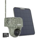 Casa si Gradina - Electrice - Smart Home - Camere de supraveghere - Camera de supraveghere Reolink Ranger GO PT G450 cu panou solar, GSM / LTE / 4G,  4K / 8 MP, detectare persoane/animale - Infinity.ro