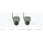Casa si Gradina - Electrice - Smart Home - Camere de supraveghere - Camera de supraveghere Reolink Ranger GO PT G450 cu panou solar, GSM / LTE / 4G,  4K / 8 MP, detectare persoane/animale - Infinity.ro