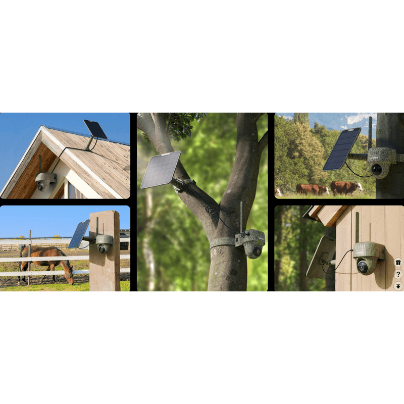 Casa si Gradina - Electrice - Smart Home - Camere de supraveghere - Camera de supraveghere Reolink Ranger GO PT G450 cu panou solar, GSM / LTE / 4G,  4K / 8 MP, detectare persoane/animale - Infinity.ro