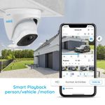 Casa si Gradina - Electrice - Smart Home - Camere de supraveghere - Pachet camera de supraveghere cu Card MicroSD 64 GB, Reolink RLC 820A, rezolutie de 8MP (4K) - Infinity.ro
