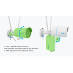 Casa si Gradina - Electrice - Smart Home - Camere de supraveghere - Camera de supraveghere Reolink RLC 510WA, WIFI, cu inteligenta artificiala, detectare Persoana/Vehicul, rezolutie de 5MP - Infinity.ro