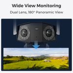 Casa si Gradina - Electrice - Smart Home - Camere de supraveghere - Camera de supraveghere 4G - LTE cu Panou Solar, Reolink DUO 2 G750, baterie reincarcabila, 6MP - Infinity.ro