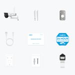 Casa si Gradina - Electrice - Smart Home - Camere de supraveghere - Camera de supraveghere 4G - LTE cu Panou Solar, Reolink DUO 2 G750, baterie reincarcabila, 6MP - Infinity.ro