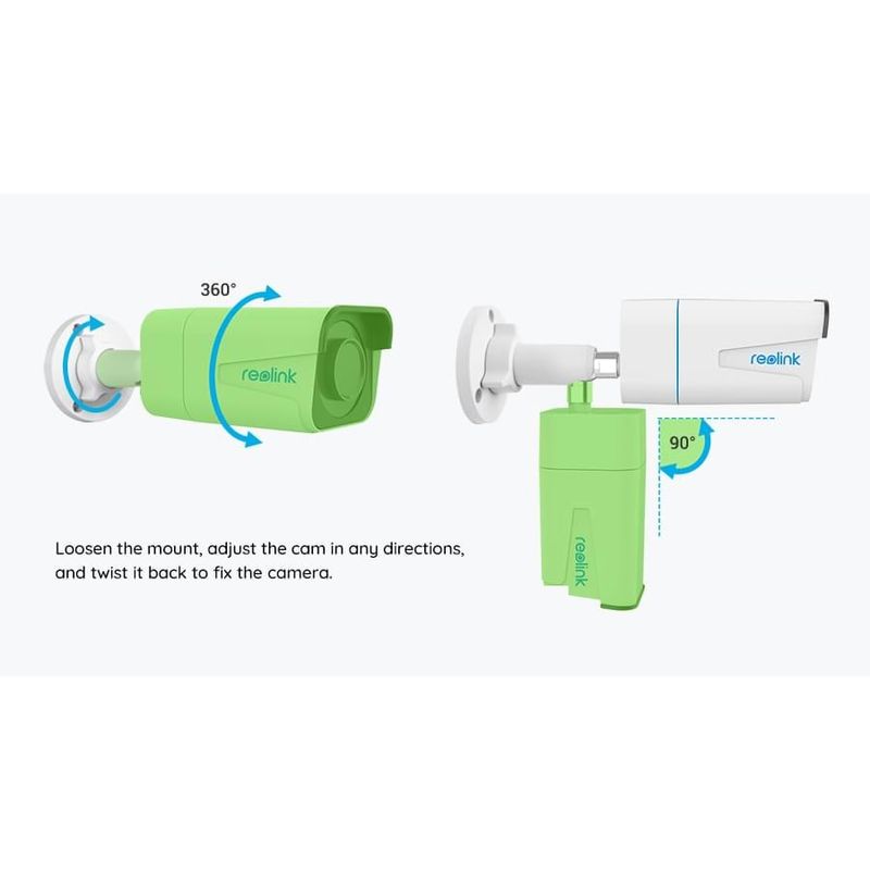 Casa si Gradina - Electrice - Smart Home - Camere de supraveghere - Pachet camera de supraveghere cu Card MicroSD 64 GB, Reolink RLC 810A, rezolutie de 8MP (4K) - Infinity.ro