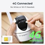 Casa si Gradina - Electrice - Smart Home - Camere de supraveghere - Camera de supraveghere Reolink Go PT Ultra G440 cu Panou Solar, 4G - LTE, baterie, vizibilitate  360°, rezolutie 4K - Infinity.ro