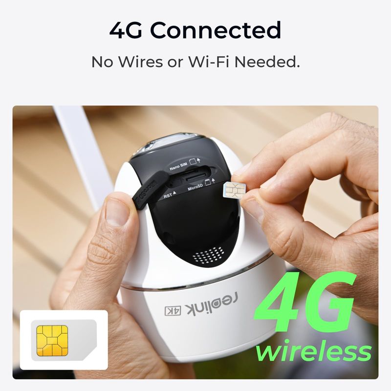 Casa si Gradina - Electrice - Smart Home - Camere de supraveghere - Camera de supraveghere Reolink Go PT Ultra G440 cu Panou Solar, 4G - LTE, baterie, vizibilitate  360°, rezolutie 4K - Infinity.ro