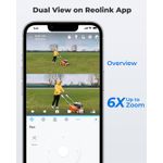 Casa si Gradina - Electrice - Smart Home - Camere de supraveghere - Camera de supraveghere Reolink TrackMix W760 WiFi, 8MP, auto zoom tracking, vedere nocturna color, doua obiective - Infinity.ro