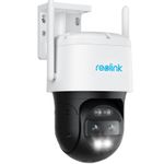 Casa si Gradina - Electrice - Smart Home - Camere de supraveghere - Camera de supraveghere Reolink TrackMix W760 WiFi, 8MP, auto zoom tracking, vedere nocturna color, doua obiective - Infinity.ro