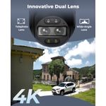 Casa si Gradina - Electrice - Smart Home - Camere de supraveghere - Camera de supraveghere Reolink TrackMix W760 WiFi, 8MP, auto zoom tracking, vedere nocturna color, doua obiective - Infinity.ro