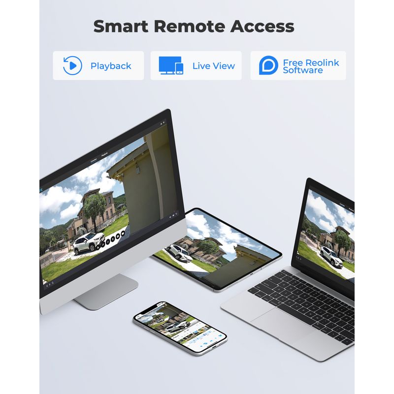 Casa si Gradina - Electrice - Smart Home - Camere de supraveghere - Camera de supraveghere Reolink TrackMix W760 WiFi, 8MP, auto zoom tracking, vedere nocturna color, doua obiective - Infinity.ro