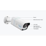 Casa si Gradina - Electrice - Smart Home - Camere de supraveghere - Camera de supraveghere Reolink RLC 811A cu AI, detectare Persoana/Vehicul, zoom optic 5x, rezolutie de 8MP (4K) - Infinity.ro