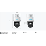 Casa si Gradina - Electrice - Smart Home - Camere de supraveghere - Camera de supraveghere 4G, Reolink G770, baterie reincarcabila, 4MP, auto zoom tracking, detectare persoana/vehicul - Infinity.ro