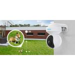 Casa si Gradina - Electrice - Smart Home - Camere de supraveghere - Pachet camera de supraveghere cu Card MicroSD 64 GB, Reolink E1 Outdoor cu PTZ si WIFI, rezolutie de 5MP Super HD - Infinity.ro