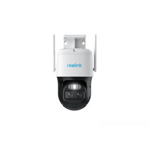 Camera de supraveghere Reolink TrackMix cu baterie reincarcabila, WIFI, 4MP, auto zoom tracking