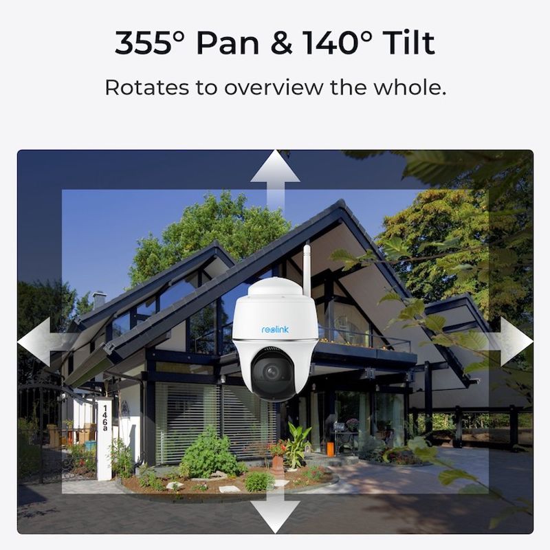 Casa si Gradina - Electrice - Smart Home - Camere de supraveghere - Camera de supraveghere Wi-Fi Reolink Argus B420, 3MP, Baterie reincarcabila, Vedere nocturna - Infinity.ro