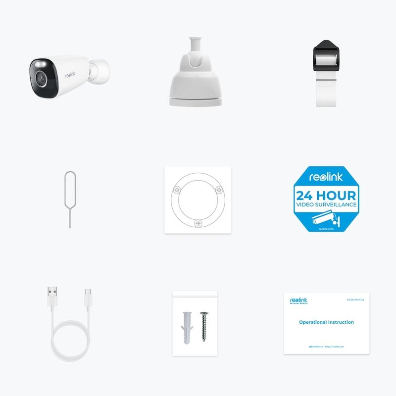 Casa si Gradina - Electrice - Smart Home - Camere de supraveghere - Camera de supraveghere Reolink Argus ECO B340, WIFI, cu baterie reincarcabila, rezolutie 5MP - Infinity.ro