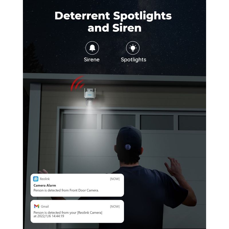 Casa si Gradina - Electrice - Smart Home - Camere de supraveghere - Camera de supraveghere Reolink TrackMix cu panou solar, WIFI, 4MP, detectare persoana/vehicul, doua obiective - Infinity.ro