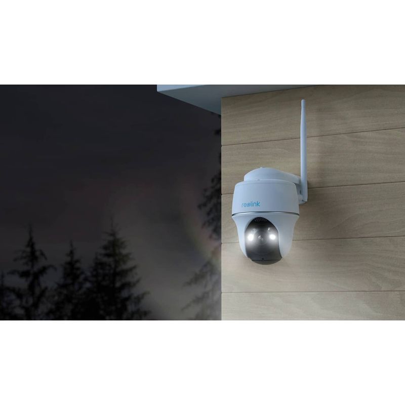 Casa si Gradina - Electrice - Smart Home - Camere de supraveghere - Pachet camera de supraveghere cu Panou Solar si Card MicroSD 64 GB Reolink Argus PT Ultra WIFI, rezolutie 4K / 8MP - Infinity.ro