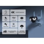 Casa si Gradina - Electrice - Smart Home - Camere de supraveghere - Camera de supraveghere Reolink W730, WIFI cu lentile duble, rezolutie de 8MP, detectare Persoana/Vehicul - Infinity.ro