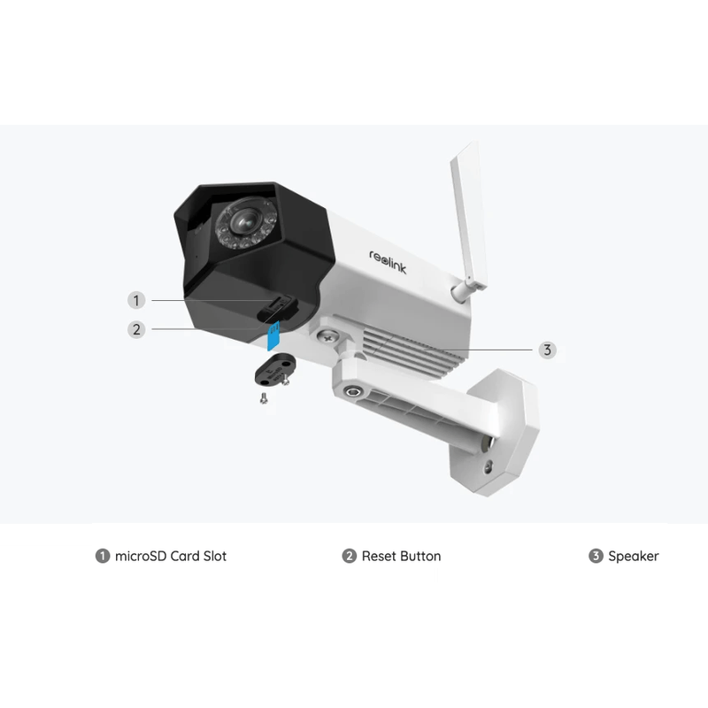 Casa si Gradina - Electrice - Smart Home - Camere de supraveghere - Camera de supraveghere Reolink W730, WIFI cu lentile duble, rezolutie de 8MP, detectare Persoana/Vehicul - Infinity.ro
