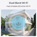Casa si Gradina - Electrice - Smart Home - Camere de supraveghere - Camera Supraveghere 4K Reolink W430, Wi-Fi 6, Audio Bidirectional, Detectie Persoane/Vehicule/Animale, 8MP - Infinity.ro