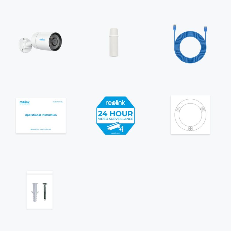 Casa si Gradina - Electrice - Smart Home - Camere de supraveghere - Camera de supraveghere POE, Reolink ColorX P320X, Apertura Super F1.0, Lumina Calda Reglabila de 3000K, rezolutie 4MP - Infinity.ro