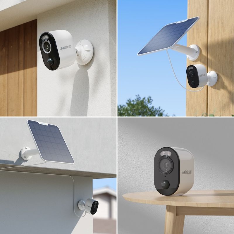 Casa si Gradina - Electrice - Smart Home - Camere de supraveghere - Camera de Supraveghere Wireless Reolink Argus B310 cu Panou Solar, Baterie Reincarcabila, 3MP - Infinity.ro