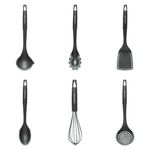 Casa si Gradina - Bucatarie si vesela - Ustensile bucatarie - Pensule, spatule si teluri bucatarie - Spatula AMBITION Fern, plastic, finisaj silicon verde - Infinity.ro