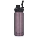 Casa si Gradina - Bucatarie si vesela - Cani si pahare - Sticle - Sticla termica AMBITION Gym, 550ml, inox, roz inchis - Infinity.ro