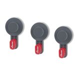 Casa si Gradina - Mobilier - Organizare si depozitare - Cuiere - Set cuier, 3 piese, autoadeziv, plastic, VILEDA Easy Home - Infinity.ro