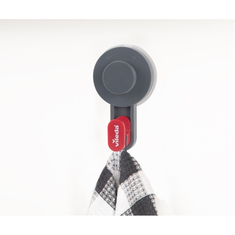 Casa si Gradina - Mobilier - Organizare si depozitare - Cuiere - Set cuier, 3 piese, autoadeziv, plastic, VILEDA Easy Home - Infinity.ro