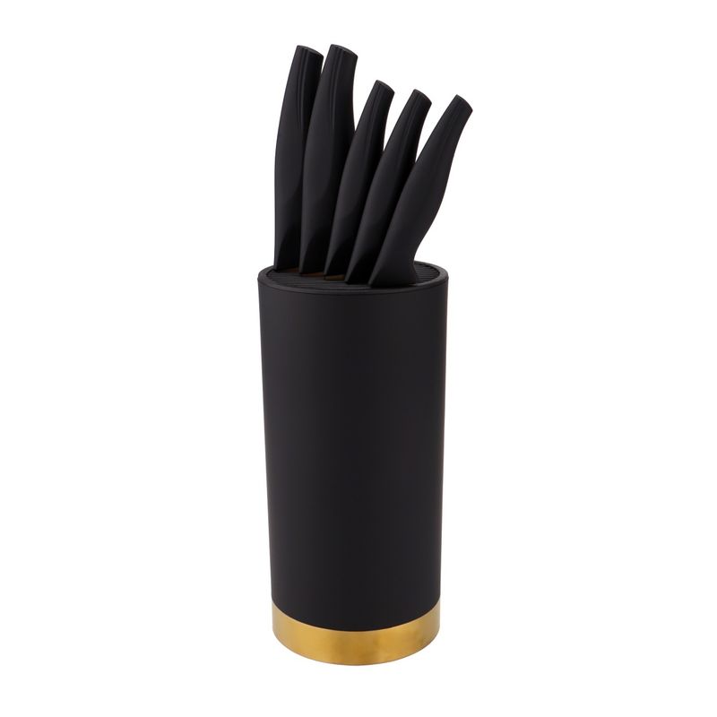 Casa si Gradina - Bucatarie si vesela - Vesela si tacamuri - Cutite si seturi de cutite - Set cutite, 6 piese, cu suport inclus, AMBITION Royal - Infinity.ro