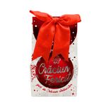 Casa si Gradina - Decoratiuni - Decoratiuni de sezon - Glob de Craciun, cu led, culoarea rosu, mesaj „Craciun fericit!" - Infinity.ro