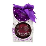 Casa si Gradina - Decoratiuni - Decoratiuni de sezon - Glob de Craciun, cu led, culoarea visiniu, nume „Ioana" - Infinity.ro