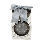 Casa si Gradina - Decoratiuni - Decoratiuni de sezon - Glob de Craciun, cu led, culoarea gri, mesaj „Shine Bright Like Christmas Lights" - Infinity.ro