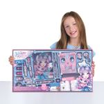 Carti si Birotica - Carti - Carti pentru copii - Activitati extracurriculare - Set papetarie Nebulous Stars – 216 piese, kit creativ fete 7 ani, cu jurnal secret, stickere, accesorii si rechizite - Infinity.ro