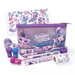 Carti si Birotica - Carti - Carti pentru copii - Activitati extracurriculare - Set papetarie Nebulous Stars – 216 piese, kit creativ fete 7 ani, cu jurnal secret, stickere, accesorii si rechizite - Infinity.ro