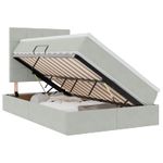 Casa si Gradina - Mobilier - Paturi si accesorii - Paturi - Pat cu lumini cu banda LED cu headboard cu depozitare Catifea - Infinity.ro