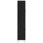 Casa si Gradina - Mobilier - Comode si corpuri - Corpuri bucatarie - Bufet Stejar Negru 69,5 x 34 x 180 cm Lemn compozit - Infinity.ro