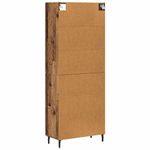 Casa si Gradina - Mobilier - Comode si corpuri - Corpuri bucatarie - Bufet Pe perete Lemn vechi 69,5 x 34 x 180 cm Lemn compozit - Infinity.ro