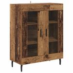 Casa si Gradina - Mobilier - Comode si corpuri - Corpuri bucatarie - Bufet Pe perete Lemn vechi 69,5 x 34 x 180 cm Lemn compozit - Infinity.ro