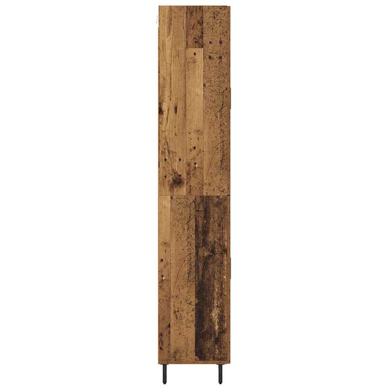 Casa si Gradina - Mobilier - Comode si corpuri - Corpuri bucatarie - Bufet Pe perete Lemn vechi 69,5 x 34 x 180 cm Lemn compozit - Infinity.ro