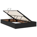 Casa si Gradina - Mobilier - Paturi si accesorii - Paturi - Pat cu saltea si LED cu saltea Negru 120 x 190 cm Catifea - Infinity.ro