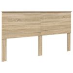 Casa si Gradina - Mobilier - Paturi si accesorii - Paturi - Pat cu storage Stejar Sonoma 180 x 200 cm Lemn compozit - Infinity.ro