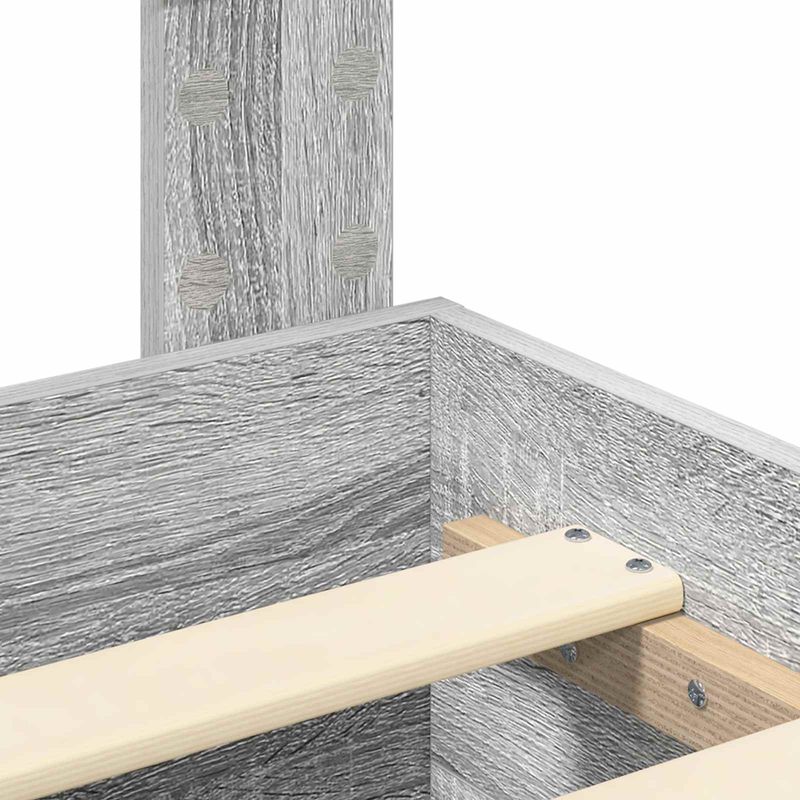 Casa si Gradina - Mobilier - Paturi si accesorii - Paturi - Cadru de pat cu sertar cu headboard cu depozitare Lemn compozit - Infinity.ro