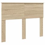 Casa si Gradina - Mobilier - Paturi si accesorii - Paturi - Pat cu storage Stejar Sonoma 135 x 190 cm Lemn compozit - Infinity.ro