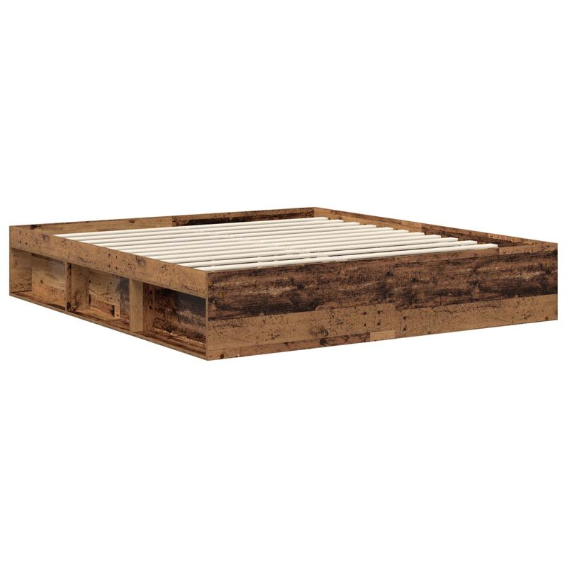 Casa si Gradina - Mobilier - Paturi si accesorii - Paturi - Cadru de pat Lemn vechi 180 x 200 cm Lemn de pin masiv - Infinity.ro