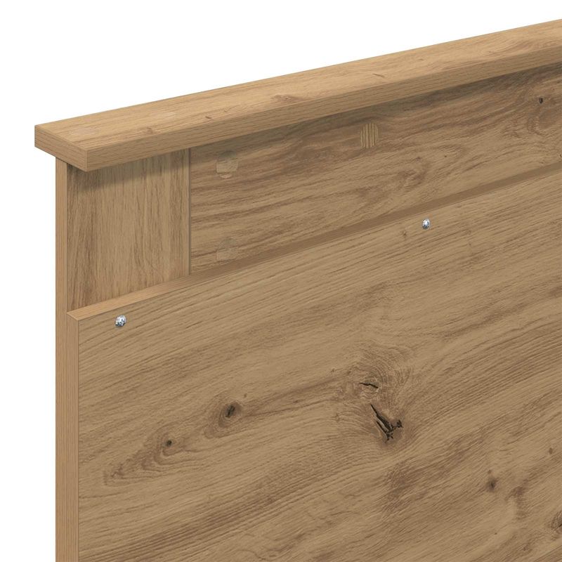Casa si Gradina - Mobilier - Paturi si accesorii - Paturi - Cadru de pat Stejar artizanal 90 x 190 cm Lemn de pin masiv - Infinity.ro