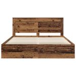 Casa si Gradina - Mobilier - Paturi si accesorii - Paturi - Cadru de pat Lemn vechi 180 x 200 cm Lemn de pin masiv - Infinity.ro